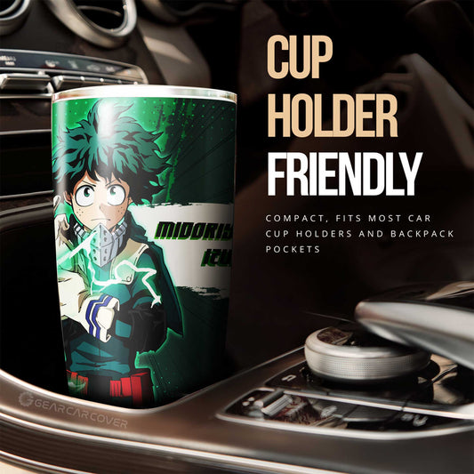 Izuku Midoriya Tumbler Cup Custom For Fans - Gearcarcover - 2