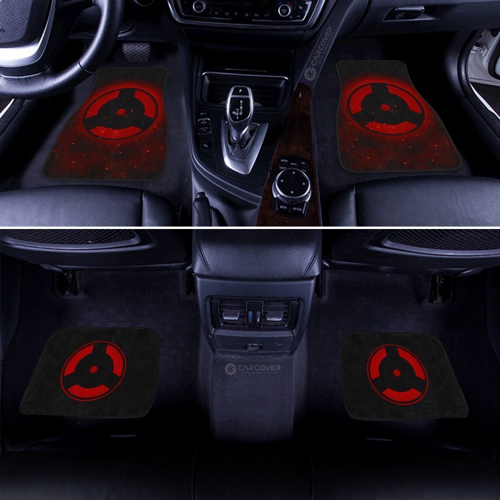 Izuna Mangekyou Car Floor Mats Custom Sharingan Anime Car Accessories - Gearcarcover - 2