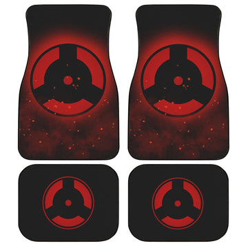 Izuna Mangekyou Car Floor Mats Custom Sharingan Anime Car Accessories - Gearcarcover - 1