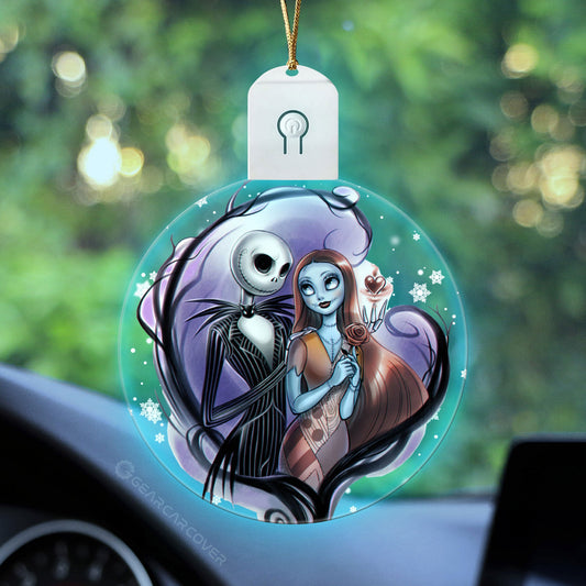 Jack Sally Led Ornament Custom Car Decorations - Gearcarcover - 2