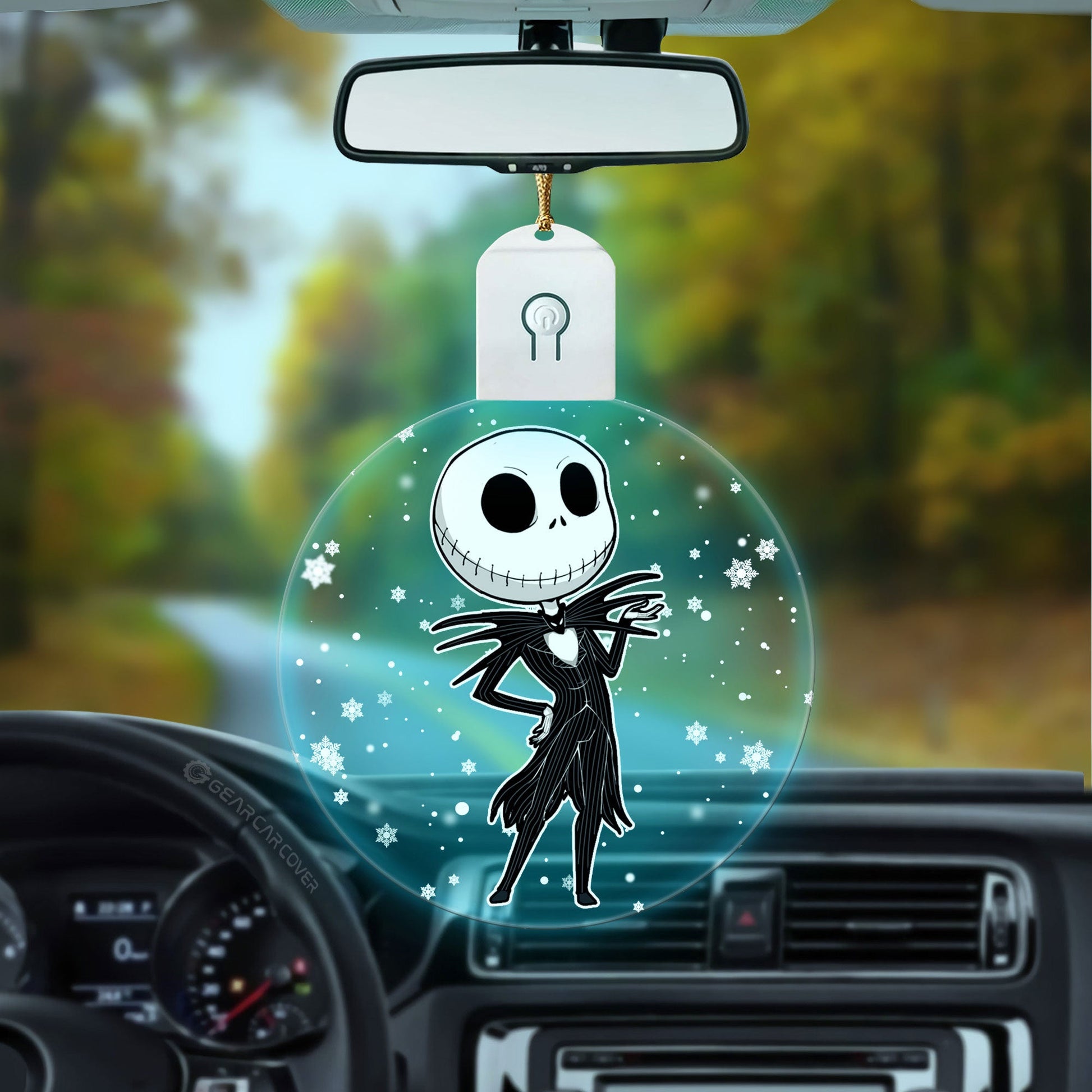 Jack Skellington Led Ornament Custom Car Decorations - Gearcarcover - 3