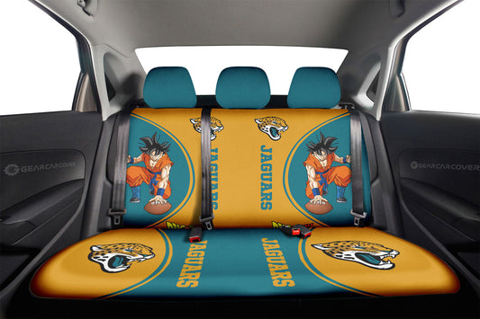 Jacksonville Jaguars Car Back Seat Covers Custom Car Accessories For Fans - Gearcarcover - 2