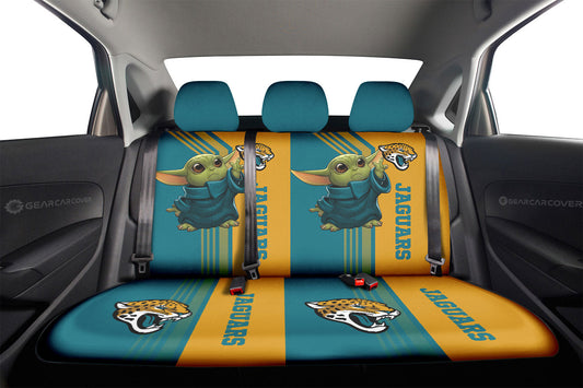 Jacksonville Jaguars Car Back Seat Covers Custom Car Accessories - Gearcarcover - 2