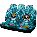 Jacksonville Jaguars Car Back Seat Covers Custom Tie Dye Car Accessories - Gearcarcover - 1