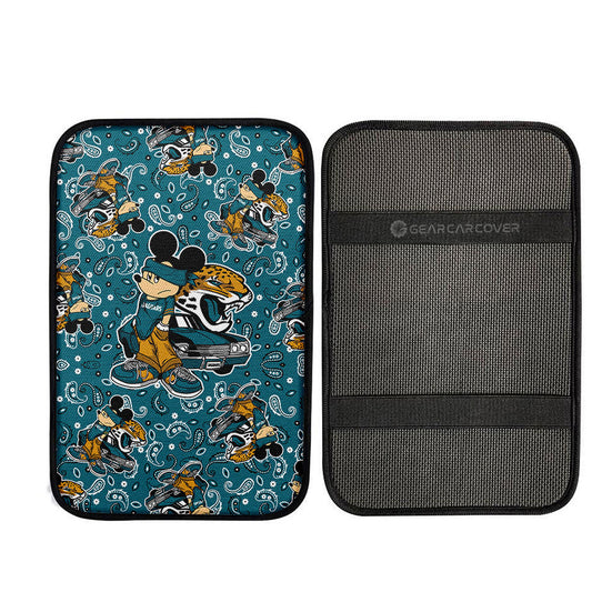 Jacksonville Jaguars Car Center Console Cover Cartoon Theme Collection - Gearcarcover - 2