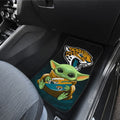 Jacksonville Jaguars Car Floor Mats Baby Yoda Car Accessories For Fan - Gearcarcover - 3