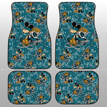 Jacksonville Jaguars Car Floor Mats Cartoon Theme Collection - Gearcarcover - 1