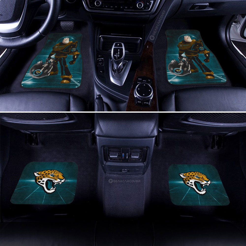 Jacksonville Jaguars Car Floor Mats Custom Car Accessories For Fan - Gearcarcover - 2