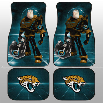 Jacksonville Jaguars Car Floor Mats Custom Car Accessories For Fan - Gearcarcover - 1
