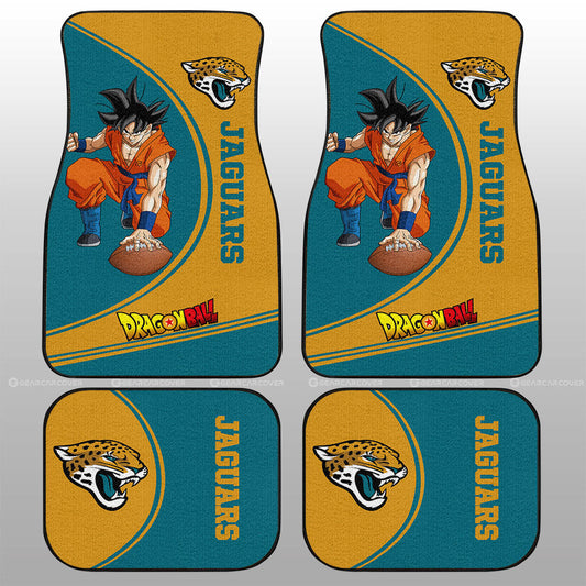 Jacksonville Jaguars Car Floor Mats Custom Car Accessories For Fans - Gearcarcover - 1