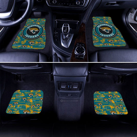 Jacksonville Jaguars Car Floor Mats Custom Car Accessories - Gearcarcover - 2