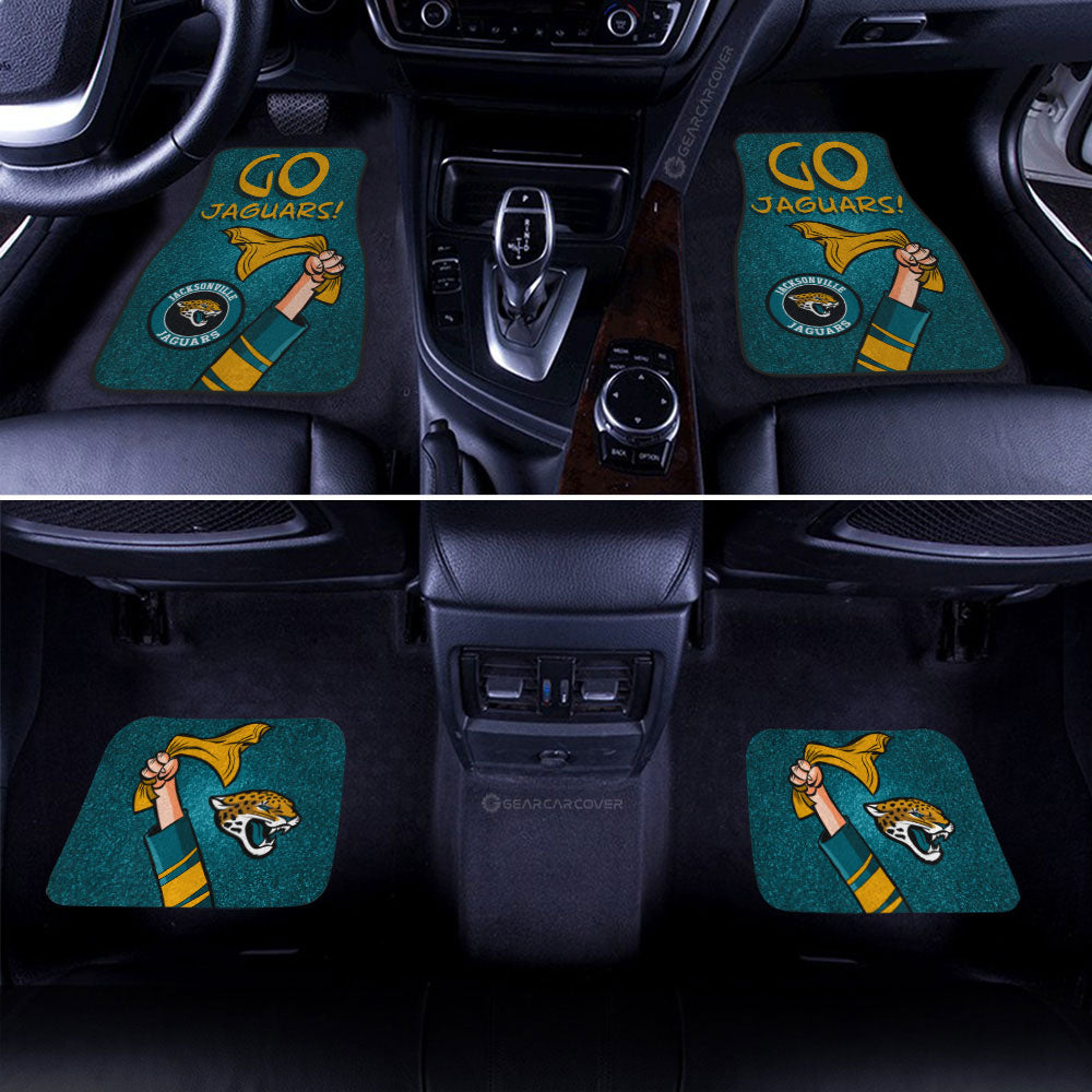 Jacksonville Jaguars Car Floor Mats Custom Car Accessories - Gearcarcover - 2