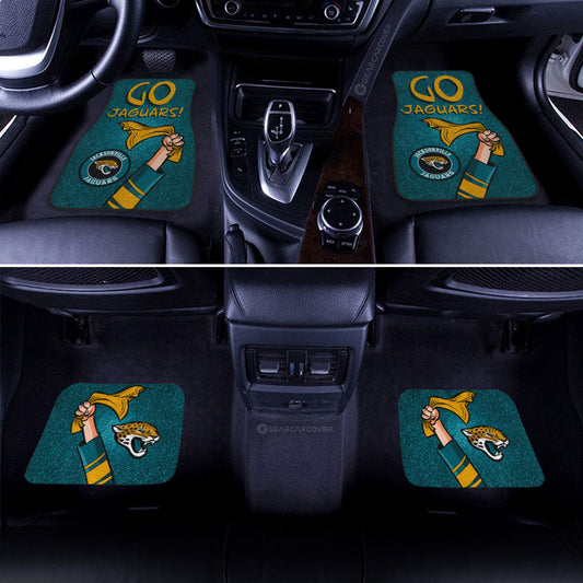 Jacksonville Jaguars Car Floor Mats Custom Car Accessories - Gearcarcover - 2