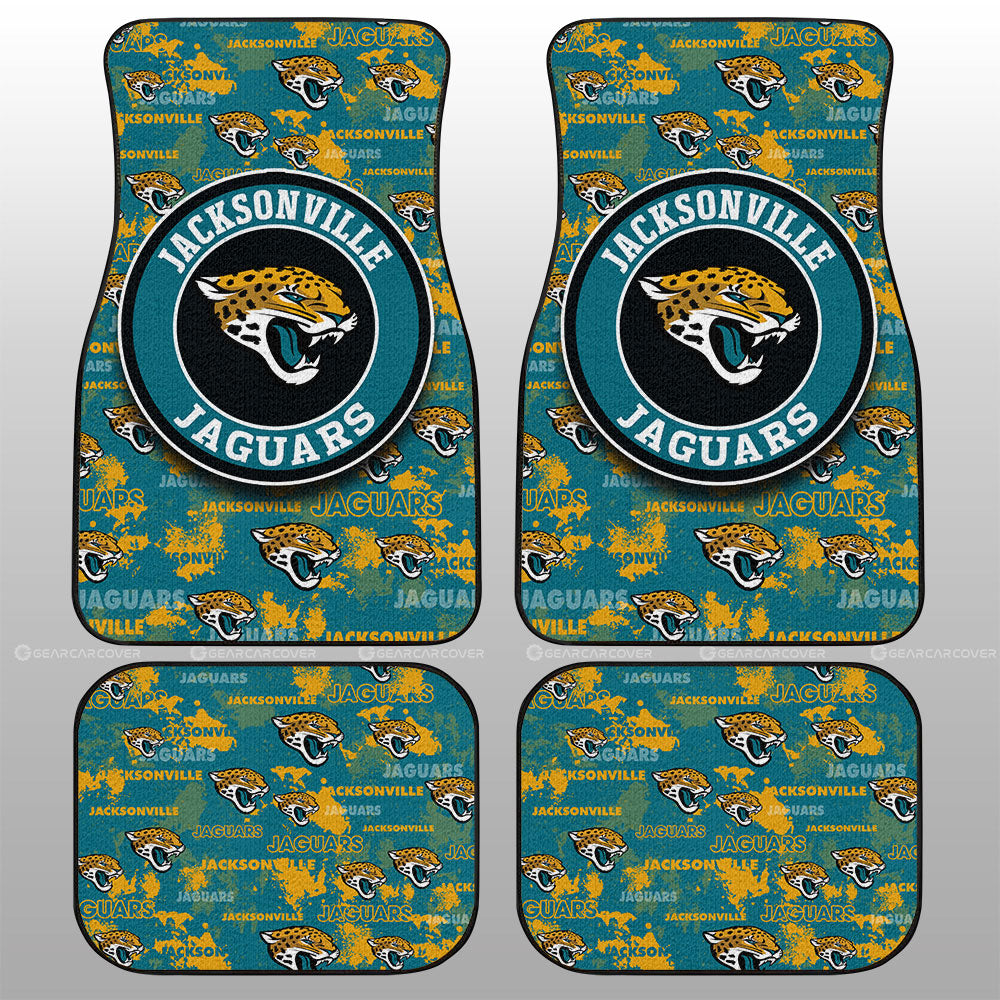 Jacksonville Jaguars Car Floor Mats Custom Car Accessories - Gearcarcover - 1