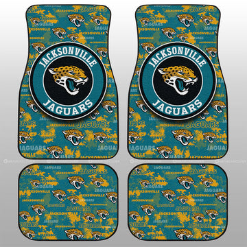 Jacksonville Jaguars Car Floor Mats Custom Car Accessories - Gearcarcover - 1