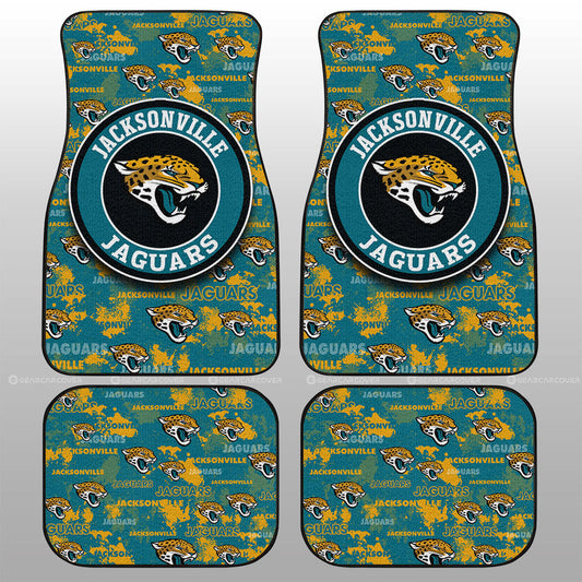 Jacksonville Jaguars Car Floor Mats Custom Car Accessories - Gearcarcover - 1