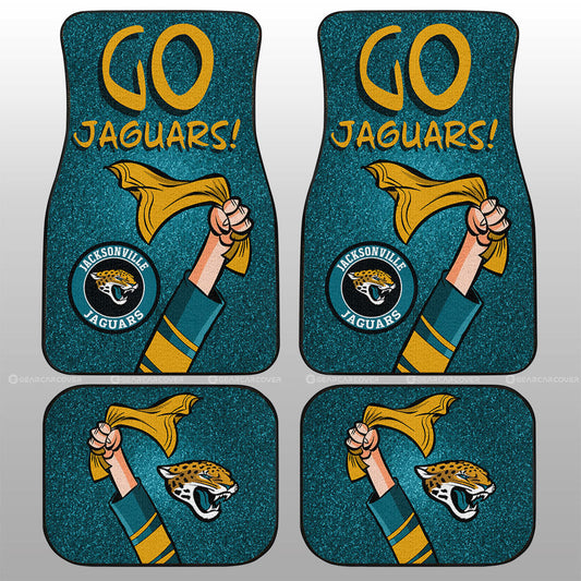 Jacksonville Jaguars Car Floor Mats Custom Car Accessories - Gearcarcover - 1