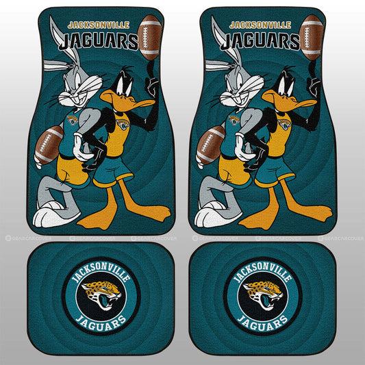 Jacksonville Jaguars Car Floor Mats Custom Car Accessories - Gearcarcover - 1