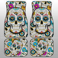 Jacksonville Jaguars Car Floor Mats Custom Sugar Skull Car Accessories - Gearcarcover - 1