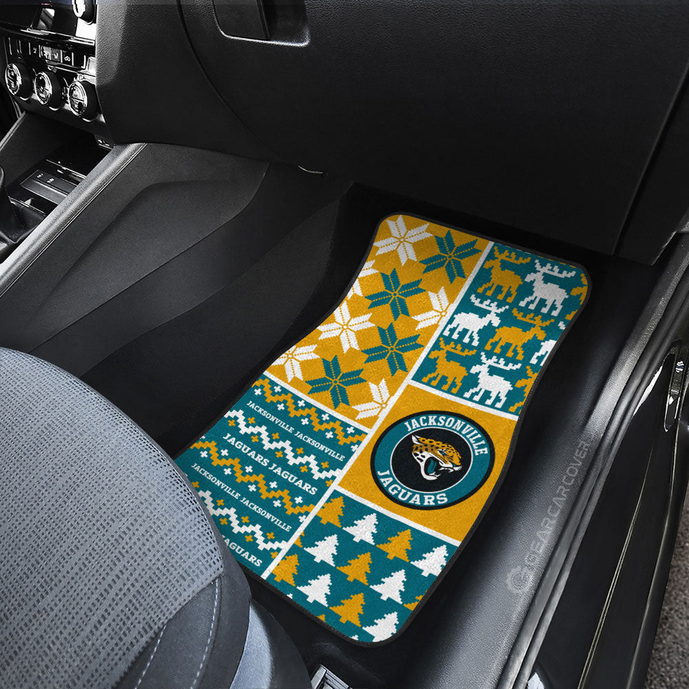 Jacksonville Jaguars Car Floor Mats Custom Ugly Style Car Accessories - Gearcarcover - 3