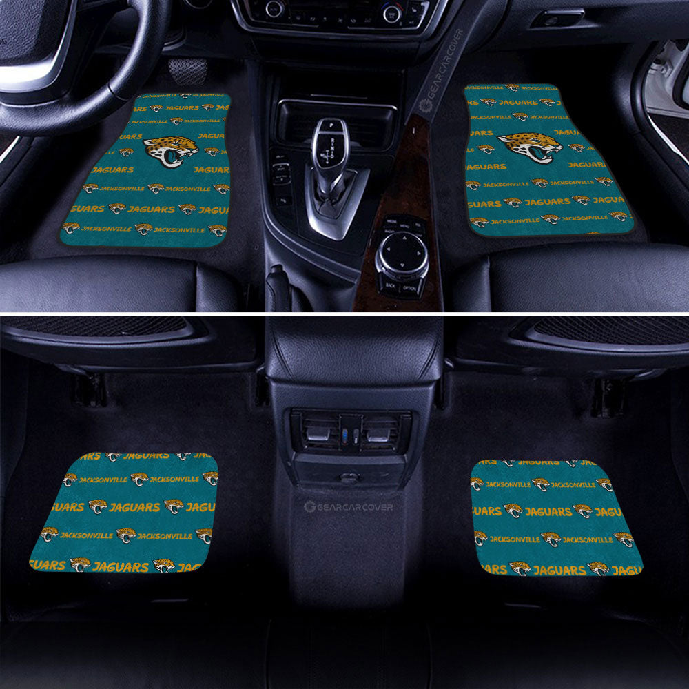 Jacksonville Jaguars Car Floor Mats Sporty Team Collection - Gearcarcover - 2