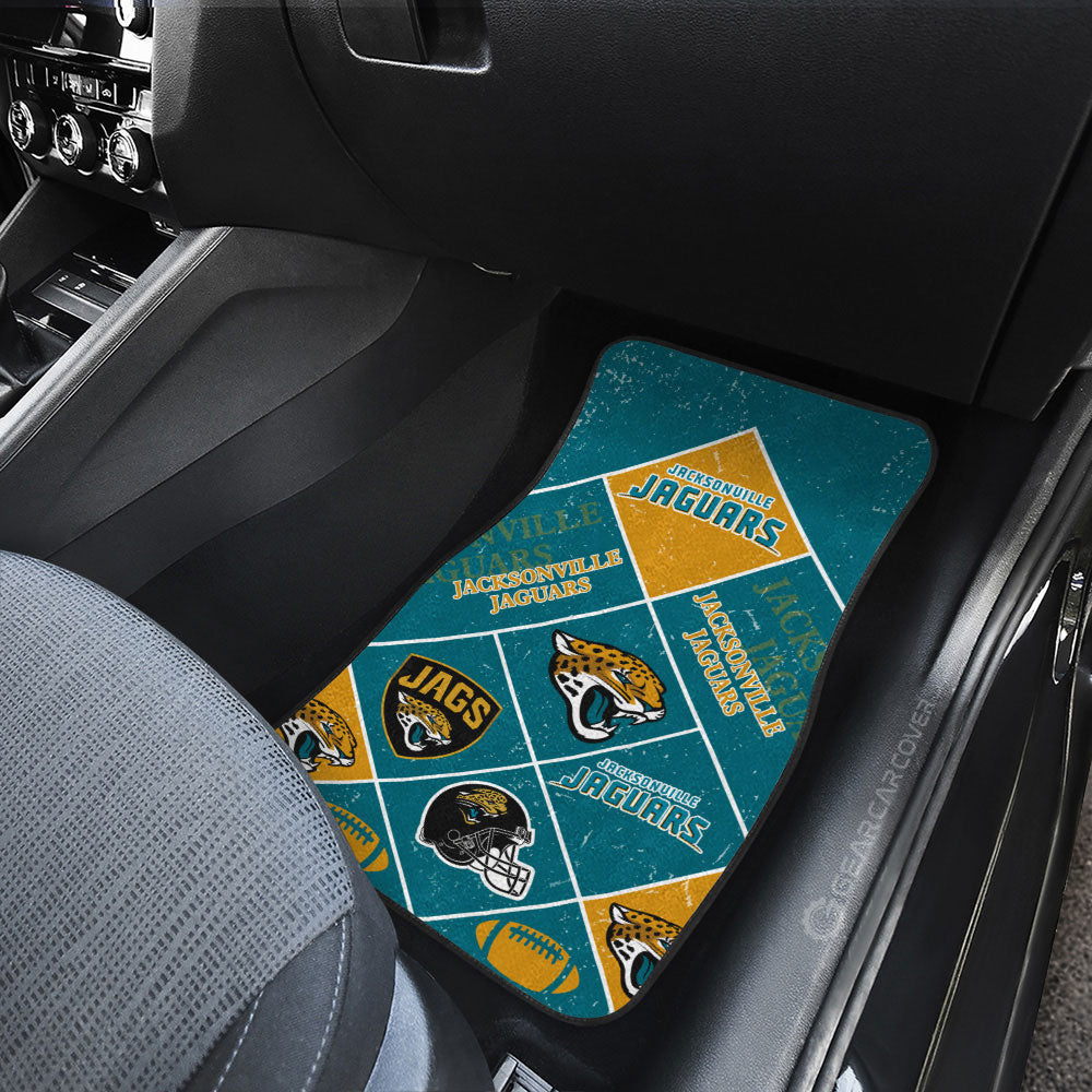 Jacksonville Jaguars Car Floor Mats Sporty Team Collection - Gearcarcover - 3