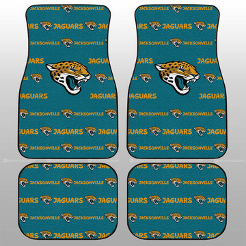 Jacksonville Jaguars Car Floor Mats Sporty Team Collection - Gearcarcover - 1