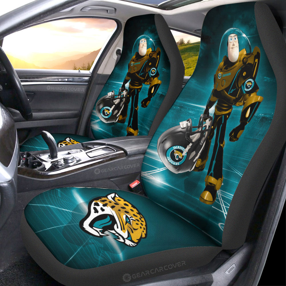 Jacksonville Jaguars Car Seat Covers Buzz Lightyear Car Accessories For Fan - Gearcarcover - 1