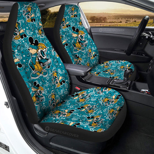Jacksonville Jaguars Car Seat Covers Cartoon Theme Collection - Gearcarcover - 2