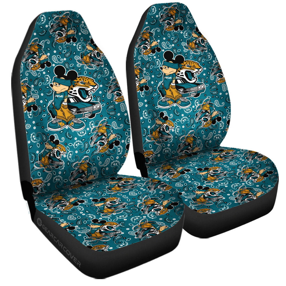 Jacksonville Jaguars Car Seat Covers Cartoon Theme Collection - Gearcarcover - 3