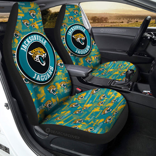 Jacksonville Jaguars Car Seat Covers Custom Car Accessories - Gearcarcover - 2