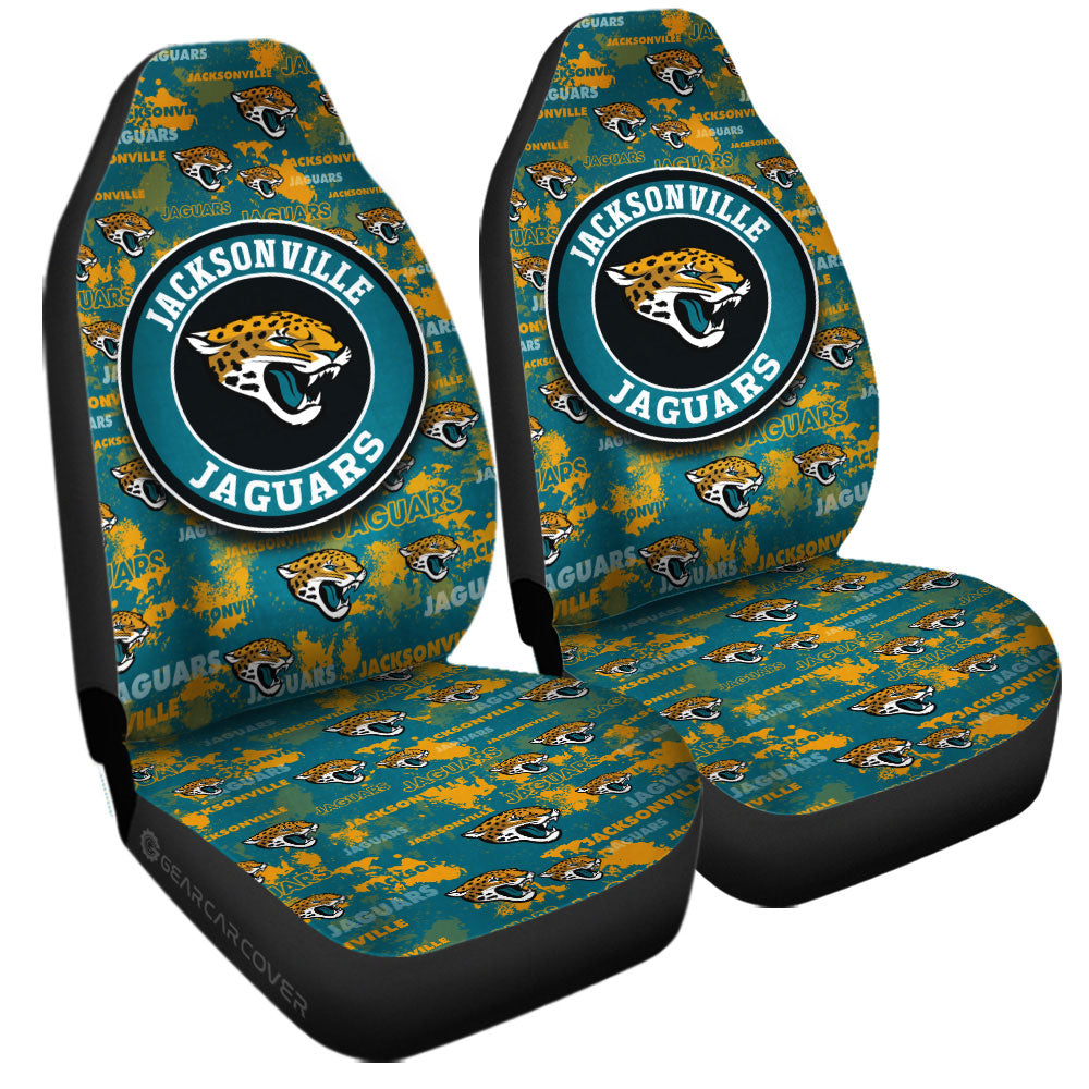 Jacksonville Jaguars Car Seat Covers Custom Car Accessories - Gearcarcover - 3