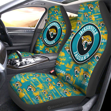 Jacksonville Jaguars Car Seat Covers Custom Car Accessories - Gearcarcover - 1