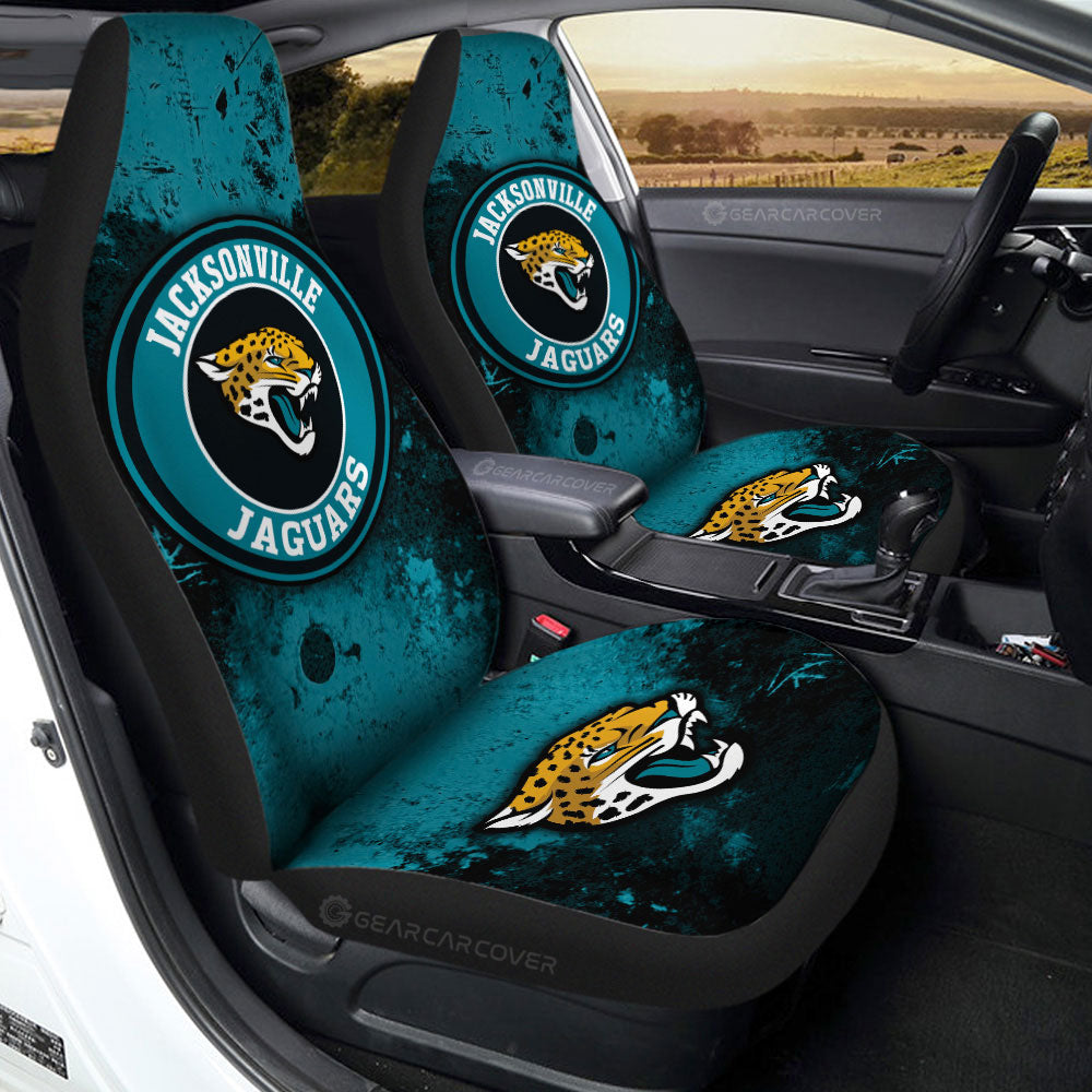 Jacksonville Jaguars Car Seat Covers Custom Car Accessories - Gearcarcover - 2