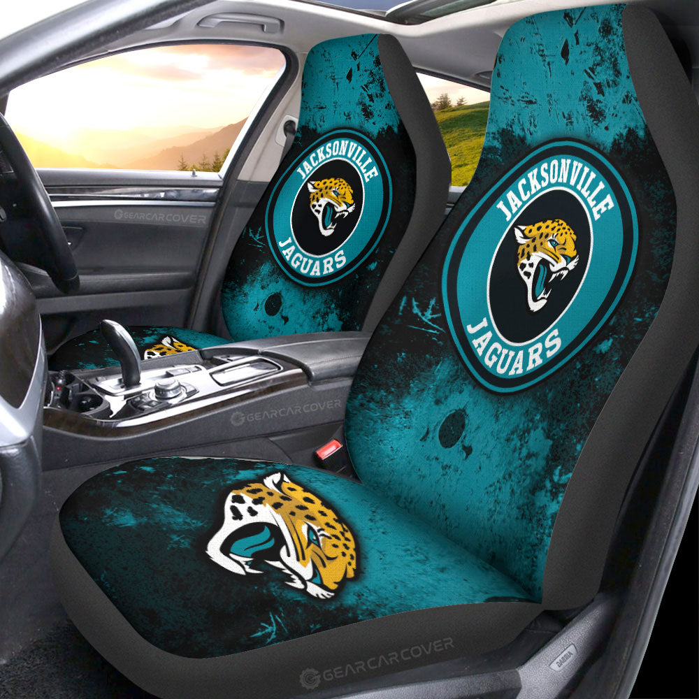 Jacksonville Jaguars Car Seat Covers Custom Car Accessories - Gearcarcover - 1