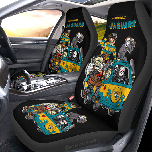 Jacksonville Jaguars Car Seat Covers Custom Car Accessories - Gearcarcover - 1
