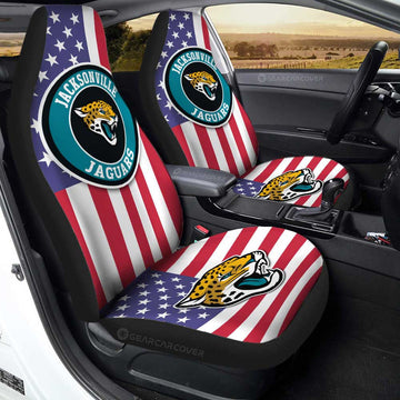Jacksonville Jaguars Car Seat Covers Custom Car Decor Accessories - Gearcarcover - 1