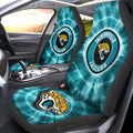 Jacksonville Jaguars Car Seat Covers Custom Tie Dye Car Accessories - Gearcarcover - 1