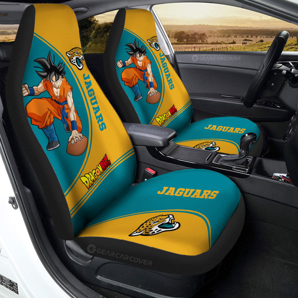 Jacksonville Jaguars Car Seat Covers Goku Car Accessories For Fans - Gearcarcover - 2