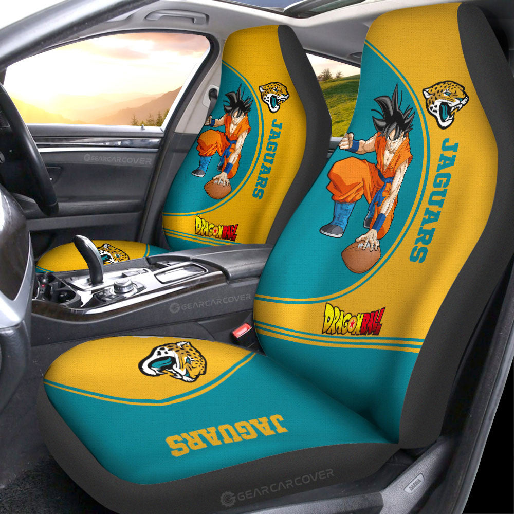 Jacksonville Jaguars Car Seat Covers Goku Car Accessories For Fans - Gearcarcover - 1