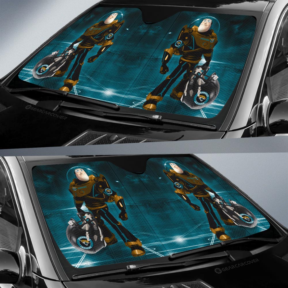 Jacksonville Jaguars Car Sunshade Custom Car Accessories For Fan - Gearcarcover - 2