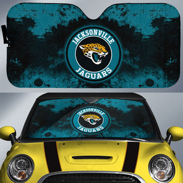 Jacksonville Jaguars Car Sunshade Custom Car Accessories - Gearcarcover - 1