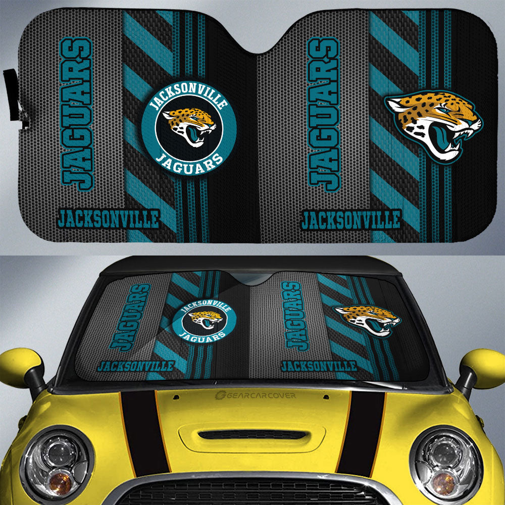 Jacksonville Jaguars Car Sunshade Custom Car Accessories - Gearcarcover - 1