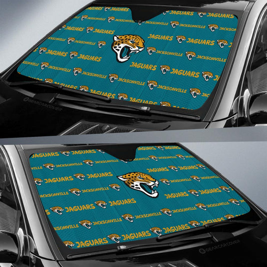 Jacksonville Jaguars Car Sunshade Sporty Team Collection - Gearcarcover - 2