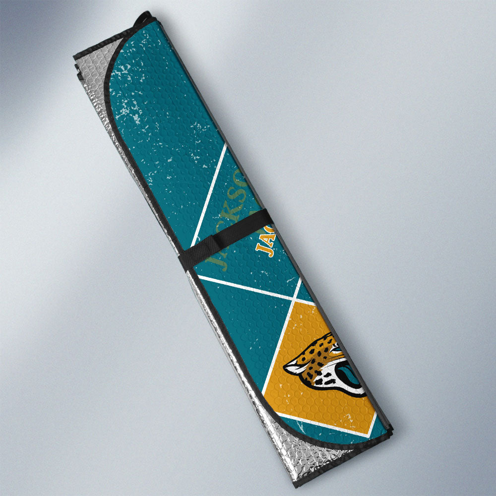 Jacksonville Jaguars Car Sunshade Sporty Team Collection - Gearcarcover - 3
