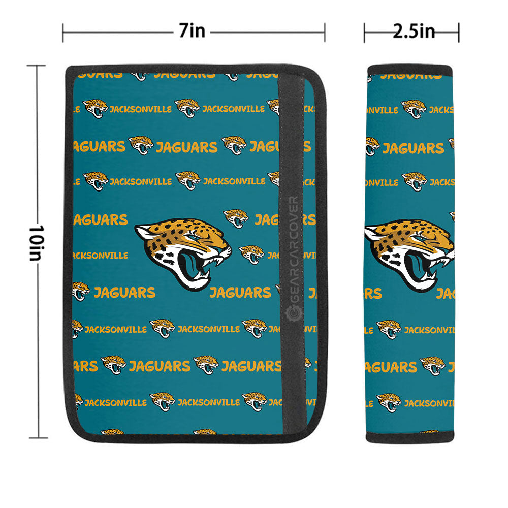 Jacksonville Jaguars Seat Belt Covers Sporty Team Collection - Gearcarcover - 1