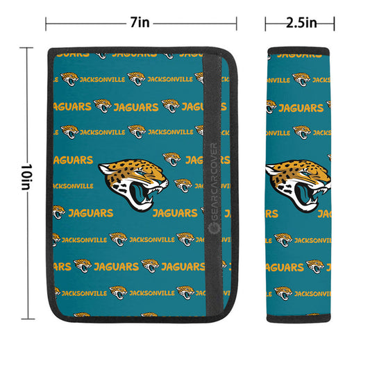 Jacksonville Jaguars Seat Belt Covers Sporty Team Collection - Gearcarcover - 1