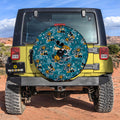 Jacksonville Jaguars Spare Tire Covers Camera Hole Cartoon Theme Collection - Gearcarcover - 3