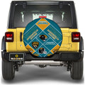Jacksonville Jaguars Spare Tire Covers Camera Hole Sporty Team Collection - Gearcarcover - 1