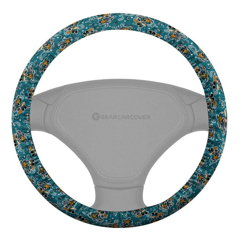 Jacksonville Jaguars Steering Wheel Cover Cartoon Theme Collection - Gearcarcover - 2